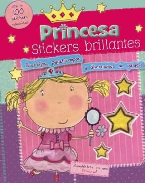 Papel Stickers Brillantes Princesa