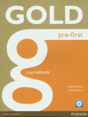 Papel GOLD PRE FIRST COURSEBOOK (C/CD ROM)