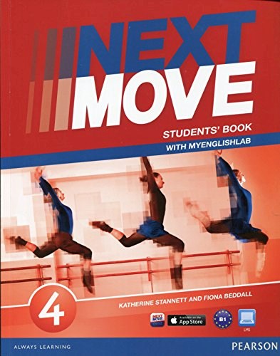 Papel NEXT MOVE 4 STUDENTS' BOOK PEARSON (WITH MY ENGLISH LAB)