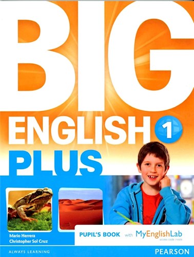 Papel BIG ENGLISH PLUS 1 PUPIL'S BOOK PEARSON (WITH MY ENGLISH LAB) (BRITISH EDITION)