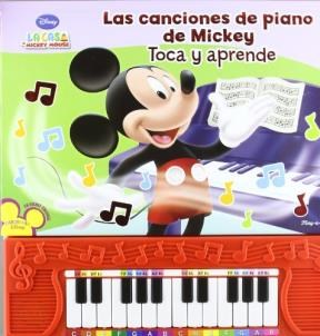 Papel CANCIONES DE PIANO DE MICKEY TOCA Y APRENDE (CASA DE MI  CKEY MOUSE) (CON TECLADO REAL DE 24