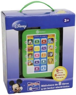 Papel DISNEY LECTOR MAGICO (BIBLIOTECA DE 8 LIBROS Y UN LECTO  R ELECTRONICO)