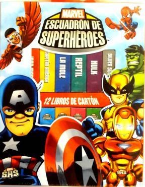 Papel ESCUADRON DE SUPERHEROES (12 LIBROS DE CARTON) (CAJA)