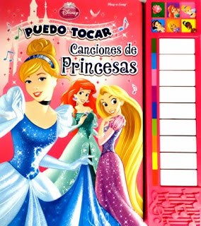 Papel PUEDO TOCAR CANCIONES DE PRINCESAS (DISNEY PRINCESA) (PLAY A SOUND) (CARTONE)