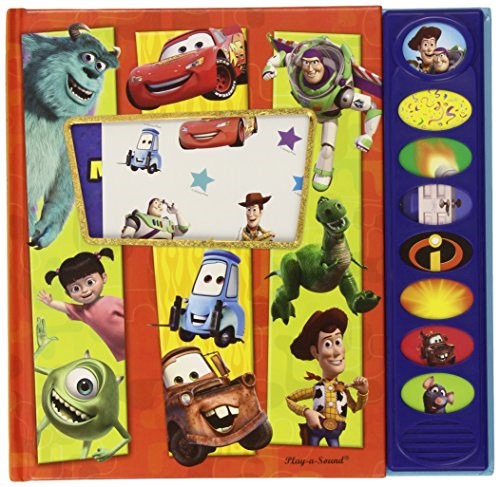 Papel Disney Pixar - Caja Der 3 Libros Para Leer, Buscar Y Escuchar
