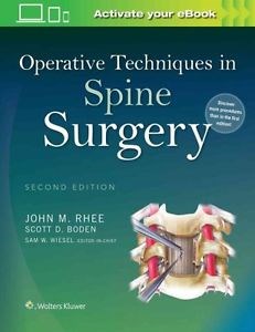 Papel Operative Techniques in Spine Surgery Ed.2