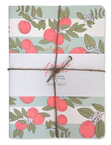 Papel Fruits & Flowers Notebook Collection
