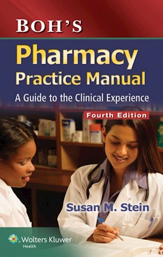  Boh S Pharmacy Practice Manual  A Guide To The Clinical Experience
