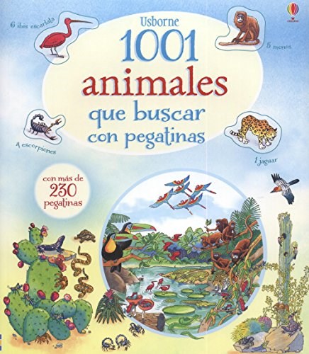 Papel 1001 Animales Que Buscar Con Pegatinas