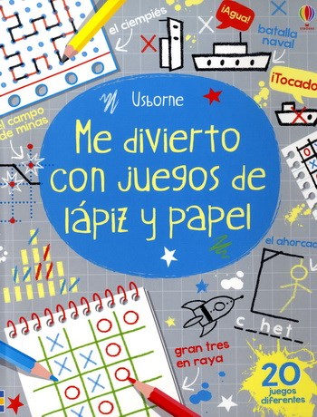 Papel ME DIVIERTO CON JUEGOS DE LAPIZ Y PAPEL (20 JUEGOS DIFERENTES) (RUSTICO)