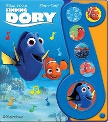 Papel Disney Dory Ven A Nadar Conmigo 6 Botones