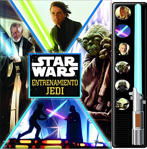 Papel ENTRENAMIENTO JEDI (STAR WARS) (SABLE CON LUZ + BOTONES CON SONIDO) (CARTONE)