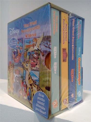 Papel MINI PRIMER BUSCA Y ENCUENTRA (GRANDES AMIGOS / NEMO / GUARDIA DEL LEON / DORY) (CAJA)