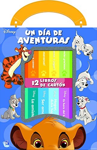 Papel UN DIA DE AVENTURAS (DISNEY) (12 LIBROS) (+10 MESES) (CARTONE)