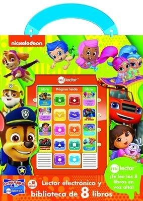 Papel NICKELODEON (LECTOR ELECTRONICO + 8 LIBROS) (+18 MESES) (CARTONE)