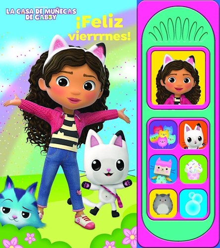 Papel FELIZ VIERRRNES (7 BOTONES) (LA CASA DE MUÑECAS DE GABBY) (CARTONE)