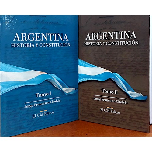 Papel ARGENTINA: HISTORIA Y CONSTITUCIÓN 2 TOMOS