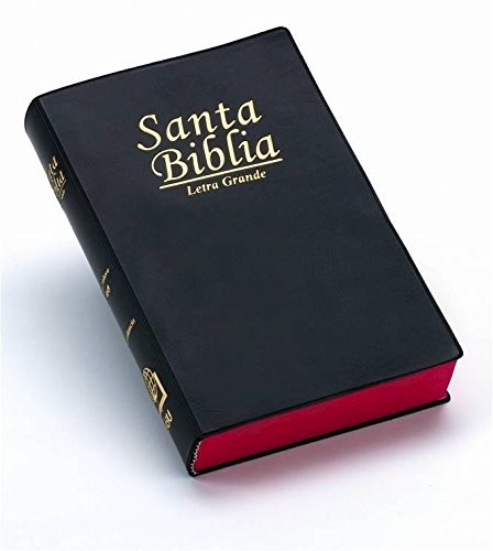 Papel Santa Biblia Letra Grande Negra