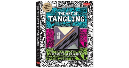 Papel The Art Of Tangling (Drawing Book & Kit)