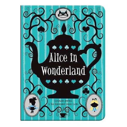 Papel Alice In Wonderland Keepsake Journal