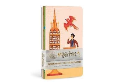 Papel Harry Potter: Exploring Hogwarts Sewn Pocket Notebook Collection (Set Of 3)