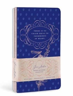 Papel Jane Austen Pocket Notebook Collection (Set Of 3)