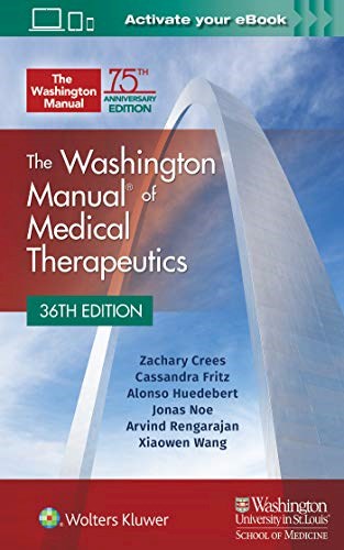 Papel The Washington Manual of Medical Therapeutics Ed.36