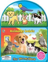  Animales Bebes Con Figuritas Mini Diverti-Libros