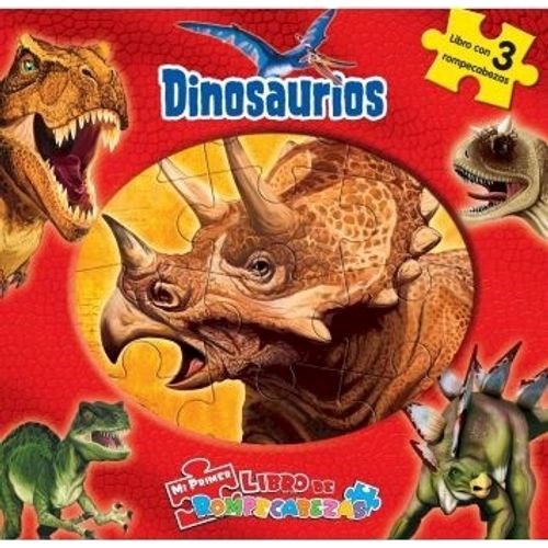 Papel Mi Primer Libro De Rompecabezas Dinosaurios
