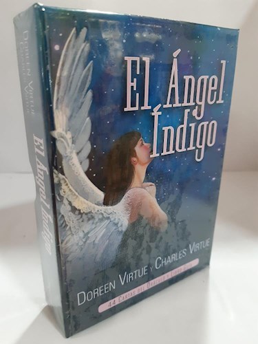 Papel ANGEL INDIGO (44 CARTAS + LIBRO) (ESTUCHE)