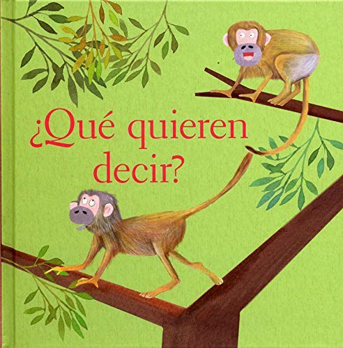 Papel QUE QUIEREN DECIR (ESPECIALES DE A LA ORILLA DEL VIENTO) (CARTONE)