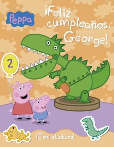 Papel Peppa Pig Feliz Cumpleaños George