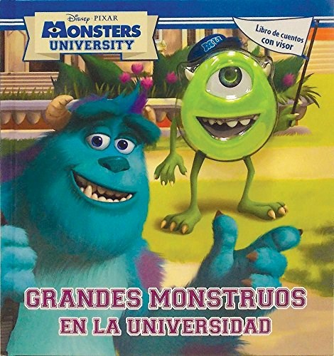 Papel Libro Con Visor Monsters University