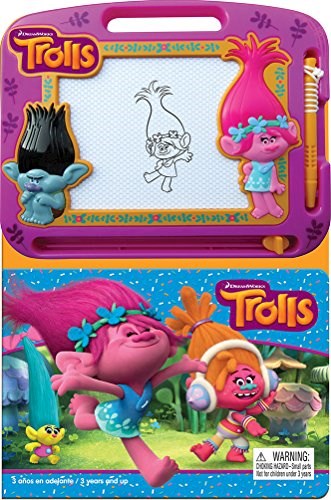 Papel TROLLS (CUENTO + PIZARRA MAGNETICA) (CARTONE)