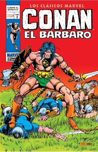 Papel Conan El Barbaro Vol.3 Los Clasicos Marvel