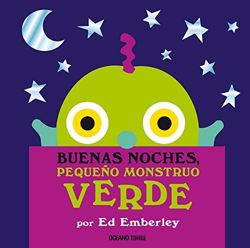 Papel BUENAS NOCHES PEQUEÑO MONSTRUO VERDE (CARTONE)