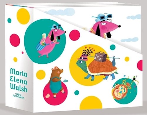 Papel MI PRIMER MARIA ELENA WALSH (4 TOMOS) (ESTUCHE) (CARTONE)