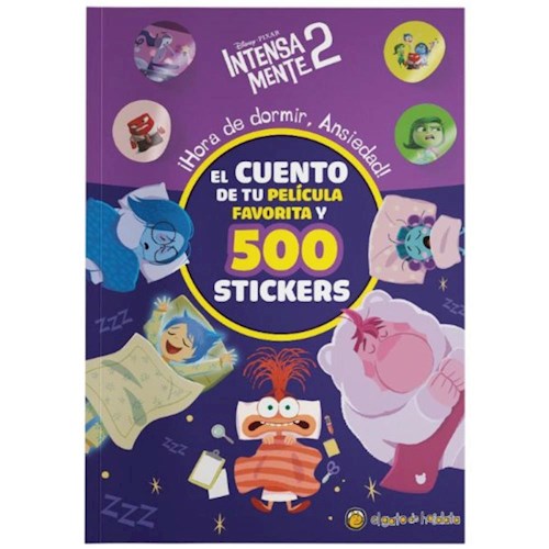Papel HORA DE DORMIR ANSIEDAD (500 STICKERS) (COLECCION MUNDO DE STICKERS)