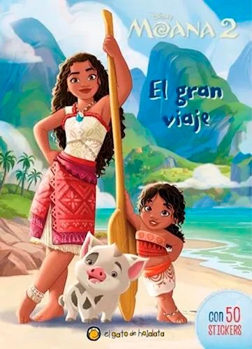 Papel GRAN VIAJE (MOANA 2) (50 STICKERS) (COLECCION CUENTO CON STICKERS)