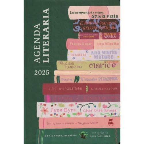 Papel AGENDA LITERARIA LIBROS 2025