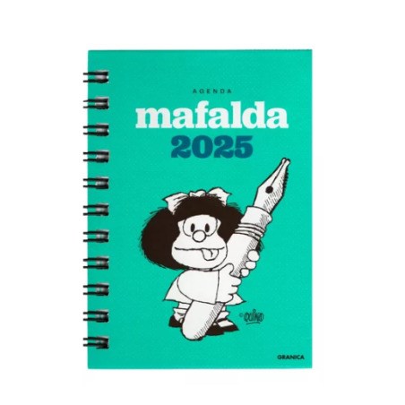 Papel AGENDA 2025 MAFALDA (DIA POR PAGINA) (ANILLADA)