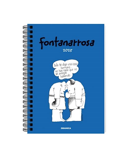 Papel Fontanarrosa 2025 Anillada Azul