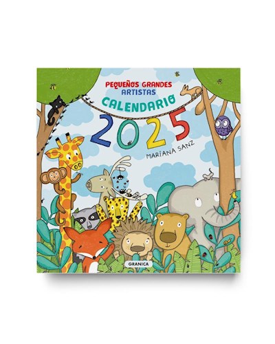 Papel CALENDARIO 2025 PEQUEÑOS GRANDES ARTISTAS (DE PARED)
