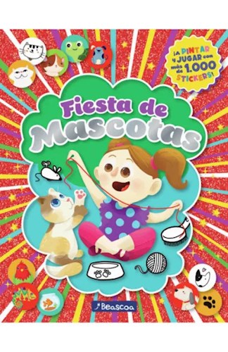 Papel FIESTA DE MASCOTAS (+1000 STICKERS)