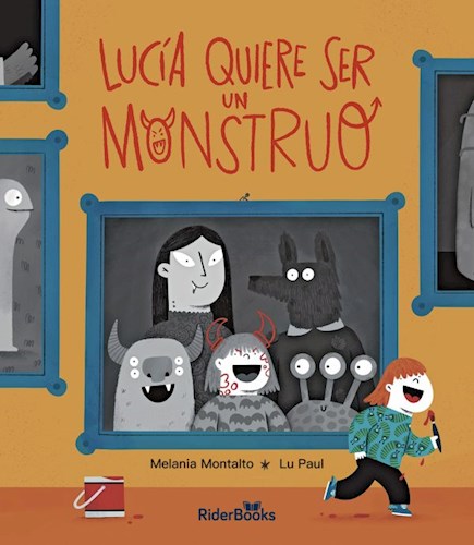 Papel LUCIA QUIERE SER UN MONSTRUO