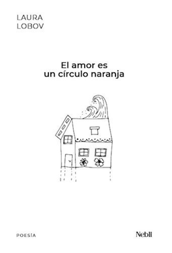 Papel El amor es un círculo naranja