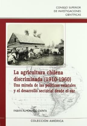 Papel La agricultura chilena discriminada (1910-1960)