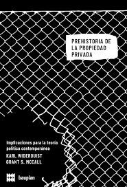 Papel PREHISTORIA DE LA PROPIEDAD PRIVADA