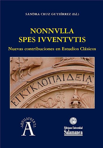  Nonnvlla Spes Ivventvtis  Nuevas Contribuciones En Estudios Cl·Sicos