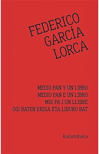 Papel MEDIO PAN Y UN LIBRO (4 IDIOMAS)
